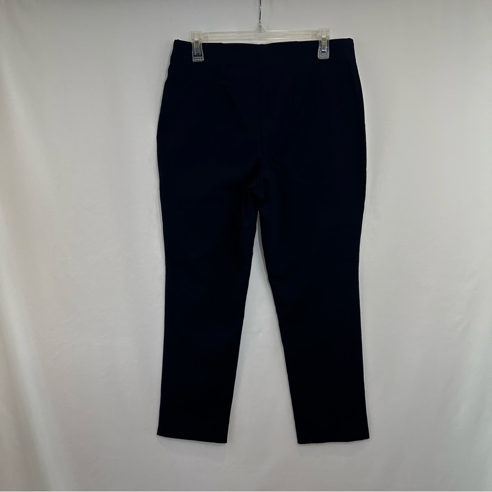 NWOT Talbots Navy Blue Pull On Pants Size 10 - Picture 2 of 8